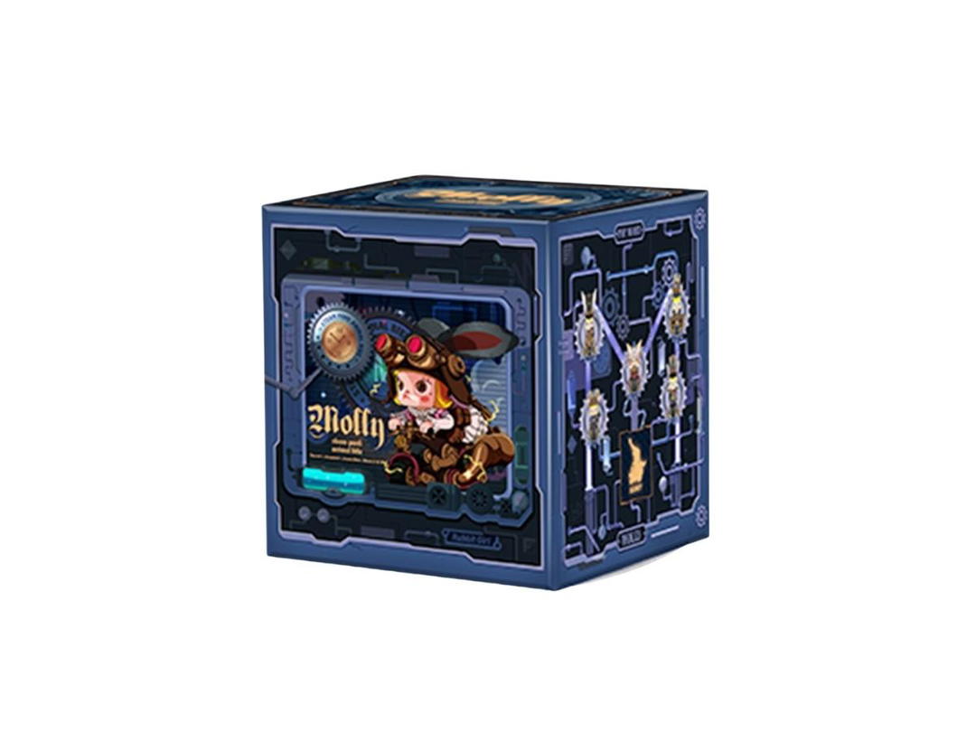 Pop Mart Pop Mart Molly Steam Punk Animal Bike Series Single Box