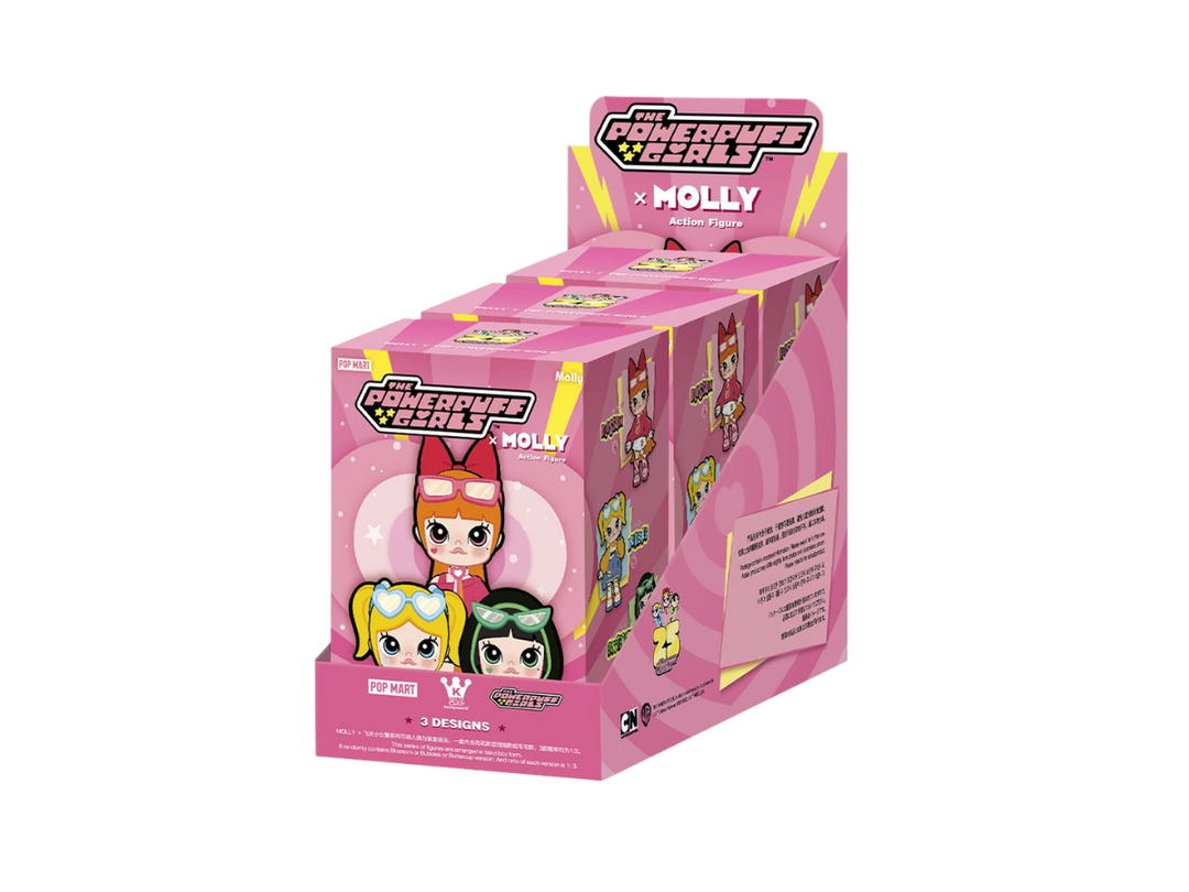 Pop Mart Pop Mart MOLLY × The Powerpuff Girls Series Action Figure Whole Set