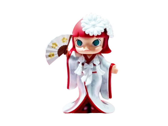 Pop Mart (เช็คการ์ด) Pop Mart Molly X Mika Ninagawa Graceful Enchantress Model Limited Only Singapore - view 1