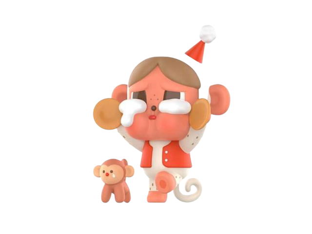 Pop Mart (เช็คการ์ด) Pop Mart Monkey (CRYBABY Crying Parade Series) - view 1