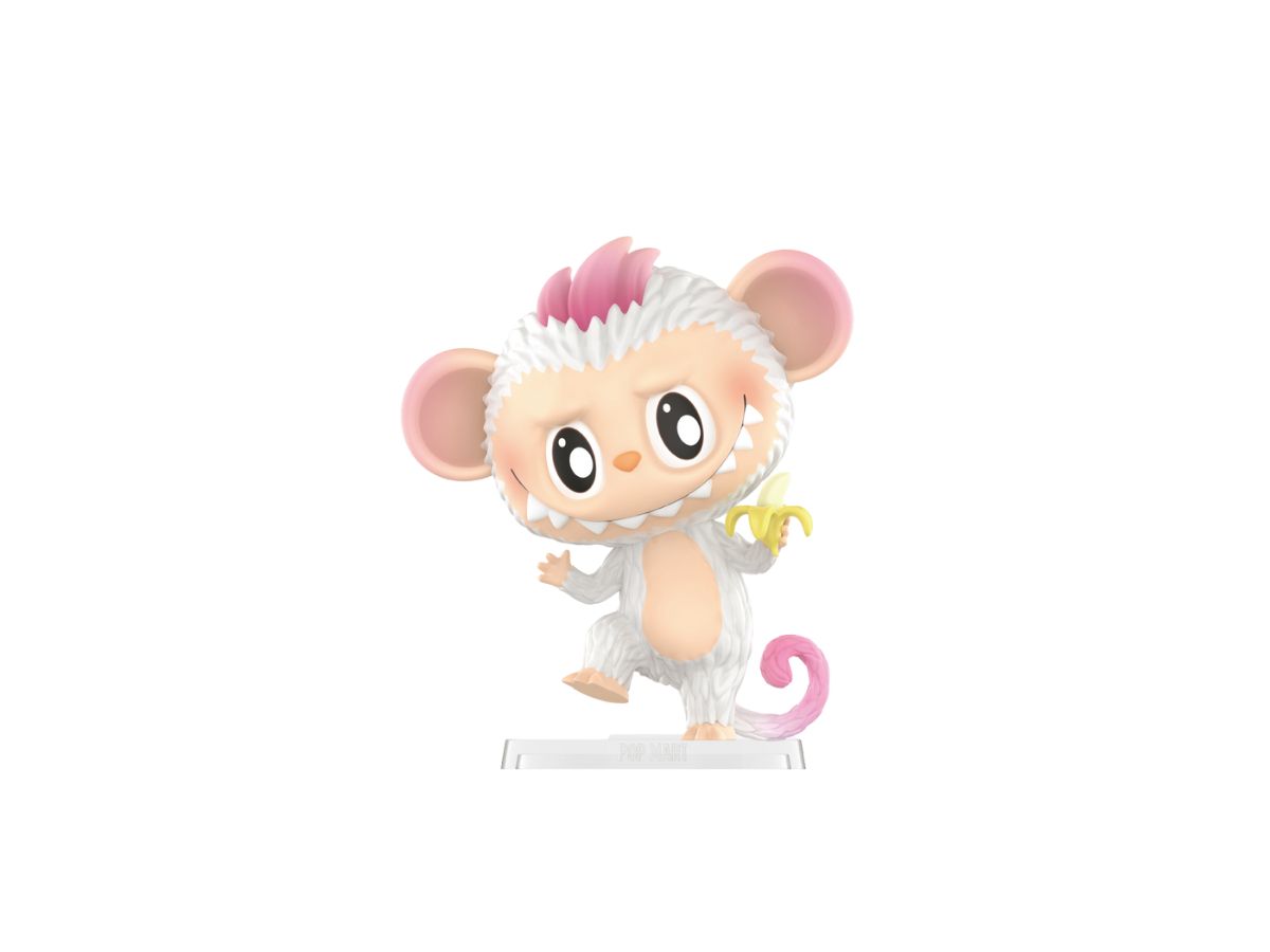 Pop Mart (เช็คการ์ด) Pop Mart Labubu Monkey (THE MONSTERS Animals Series)