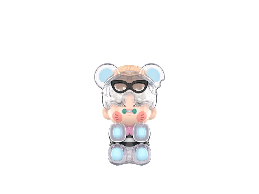 Pop Mart (เช็คการ์ด) Pop Mart Mouse Rice Jar (Pino Jelly In Your Life Series Figures)