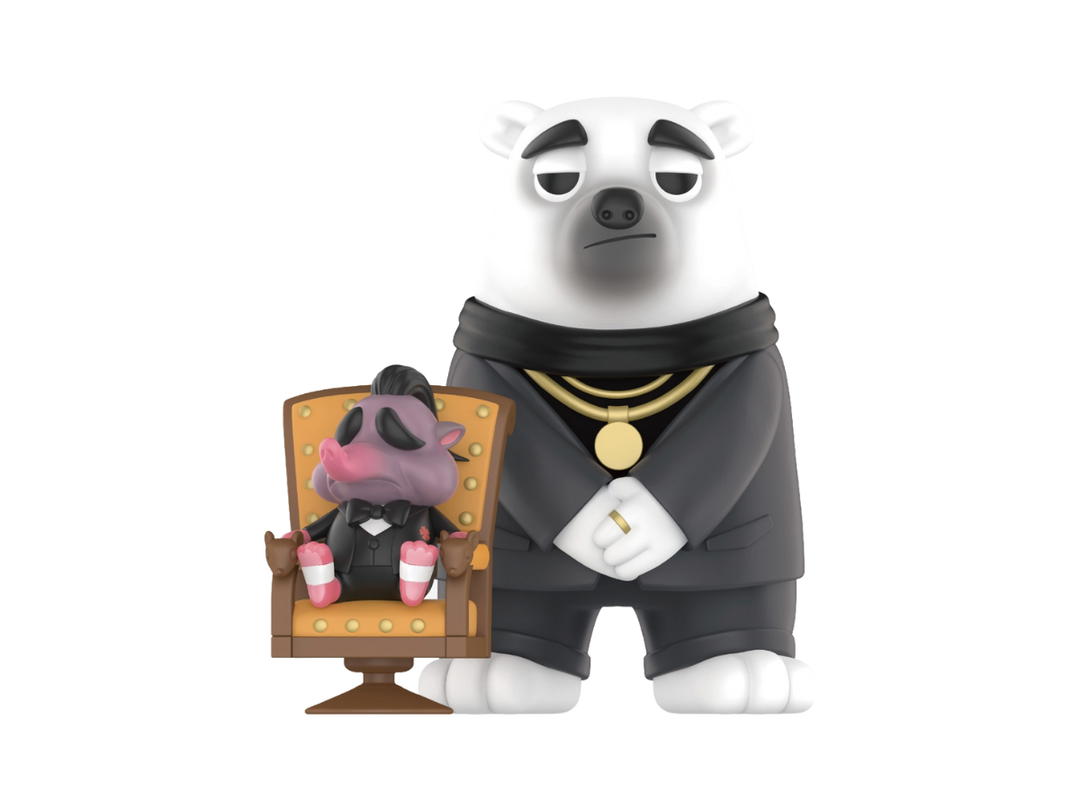 Pop Mart (เช็คการ์ด) Pop Mart Mr.Big(Disney Zootopia Series Figures)