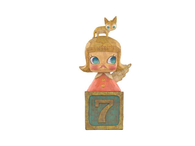 Pop Mart (เช็คการ์ด) Pop Mart My Another Half Molly Anniversary Statues Classical Retro 2 Series Figures - view 1