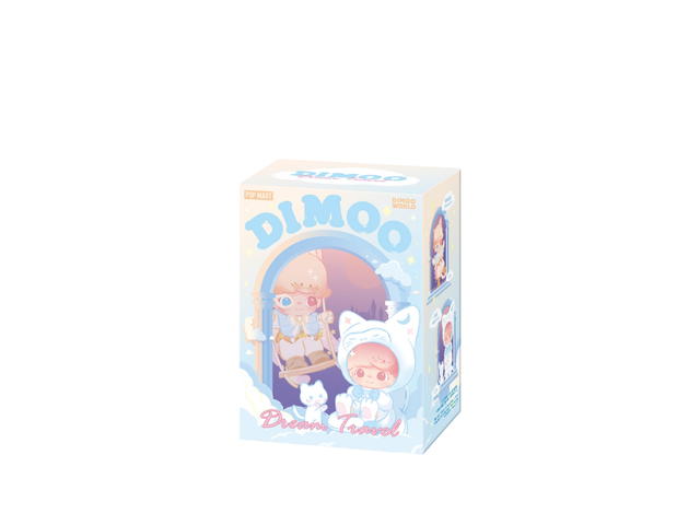 Pop Mart (เช็คการ์ด) Pop Mart Night Cat (Dimoo Dream Travel Series Action Figure) - view 2