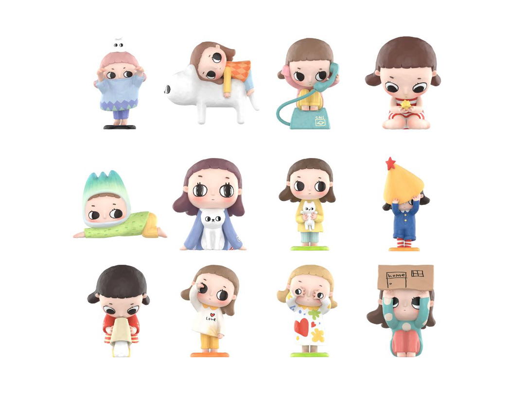 Pop Mart Pop Mart Nyota's Fluffy Life Series Figures Whole Set Blind Box