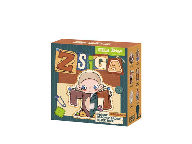 Pop Mart (เช็คการ์ด) Pop Mart Observer (Zsiga We All Are Kids Series-Fridge Magnet Badge Blind Box) - view 2