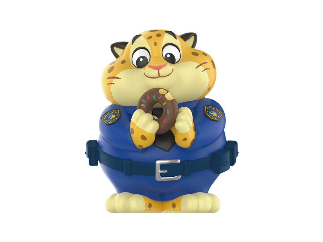 Pop Mart (เช็คการ์ด) Pop Mart Officer Benjamin (Disney Zootopia Series Figures)