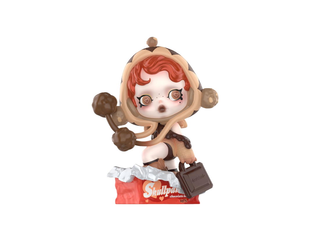 Pop Mart (เช็คการ์ด) Pop Mart On Schedule (Skullpanda Tell Me What You Want Series Figures)