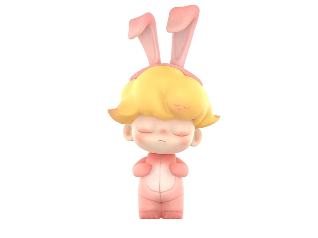 Pop Mart (เช็คการ์ด) Pop Mart Pajamas Rabbit (Dimoo Retro Series)