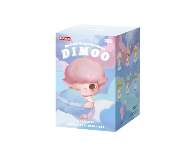 Pop Mart (เช็คการ์ด) Pop Mart Pink (DIMOO My Cloud Companion Series-Cotton Doll Blind Box) - view 2