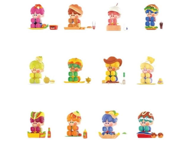 Pop Mart Pop Mart PINO JELLY Delicacies Worldwide Series Single Box - view 1