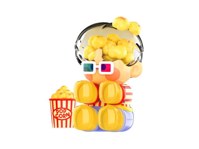 Pop Mart (เช็คการ์ด) Pop Mart Pino Jelly Super Movie Fan Figurine 200% - view 1