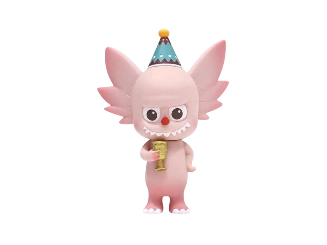 Pop Mart (เช็คการ์ด) Pop Mart Pippo (Labubu Super Group of the Monsters Set A Blind Box)