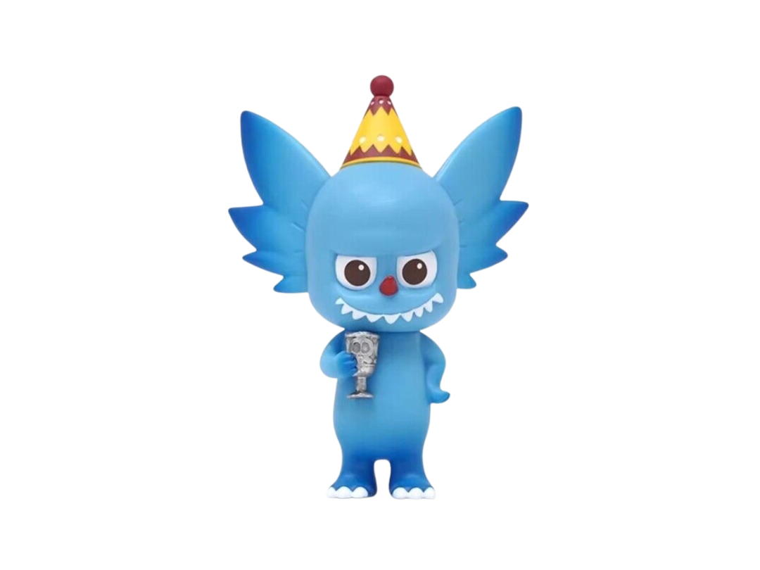 Pop Mart (เช็คการ์ด) Pop Mart Pippo (Labubu Super Group of the Monsters Set B Blind Box)