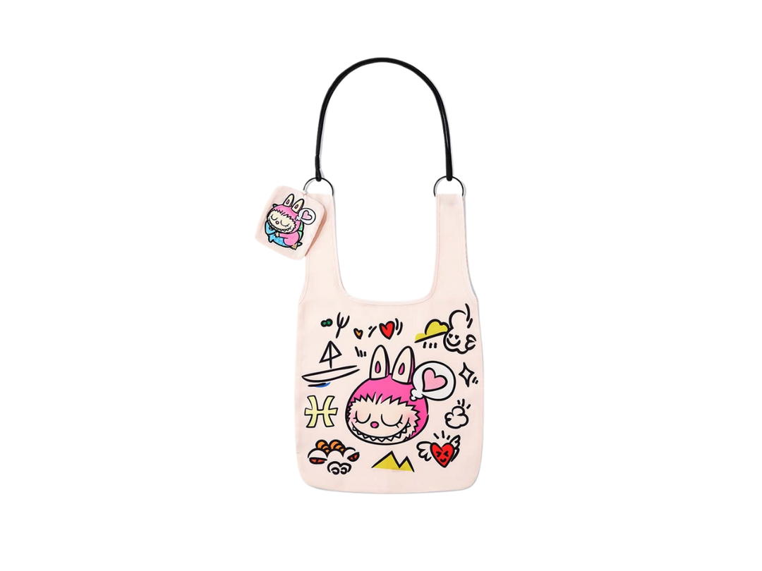 Pop Mart (เช็คการ์ด) Pop Mart Pisces (Labubu THE MONSTERS Constellation Series-Blind Box Messenger Bag)