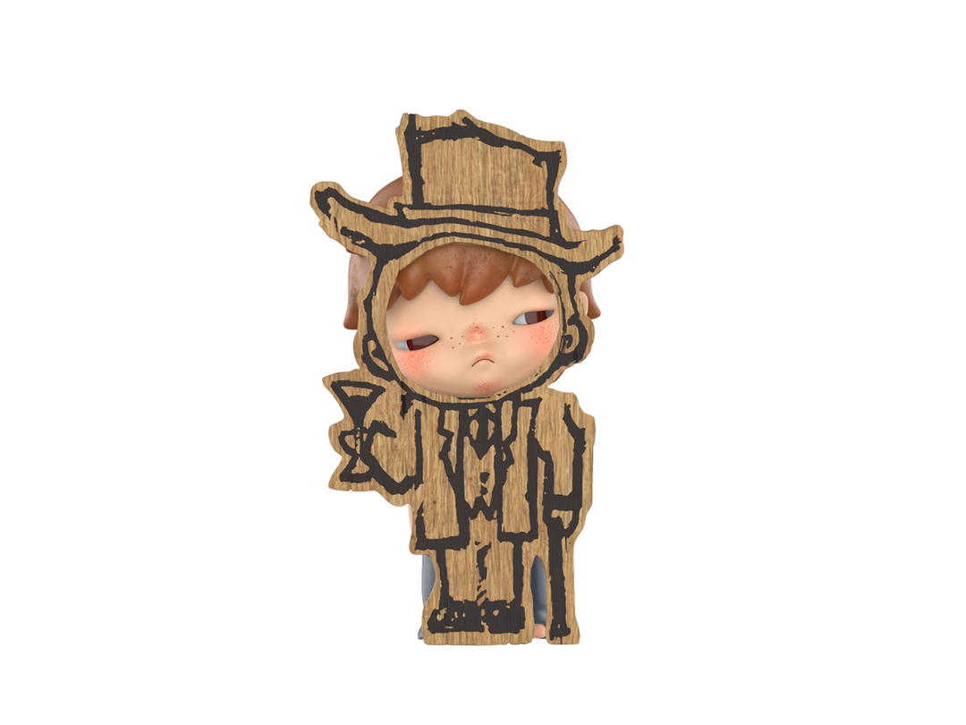 Pop Mart (เช็คการ์ด) Pop Mart Poet (Hirono Shelter Series Figures)