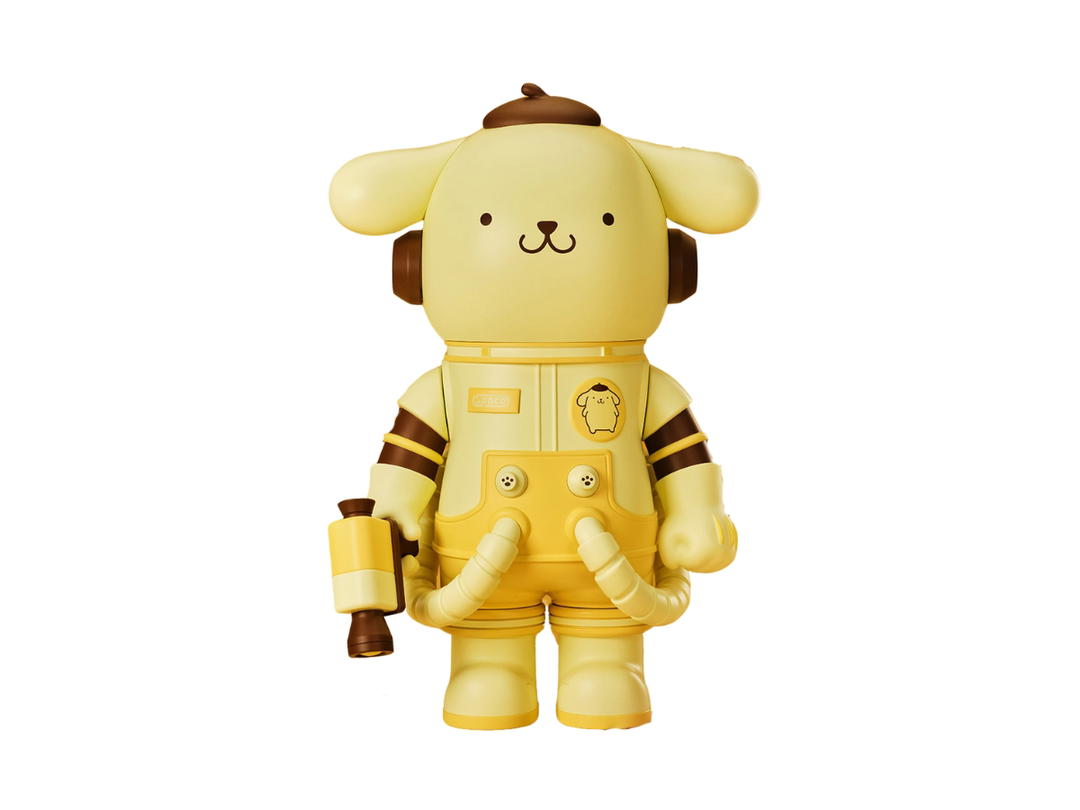 Pop Mart (เช็คการ์ด) Pop Mart Pompompurin (MEGA SPACE MOLLY 400 Sanrio Characters Series)