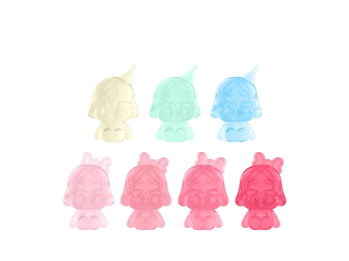 Pop Mart Pop Mart POP BEAN CRYBABY MINI FIGURE Gradient Color Set