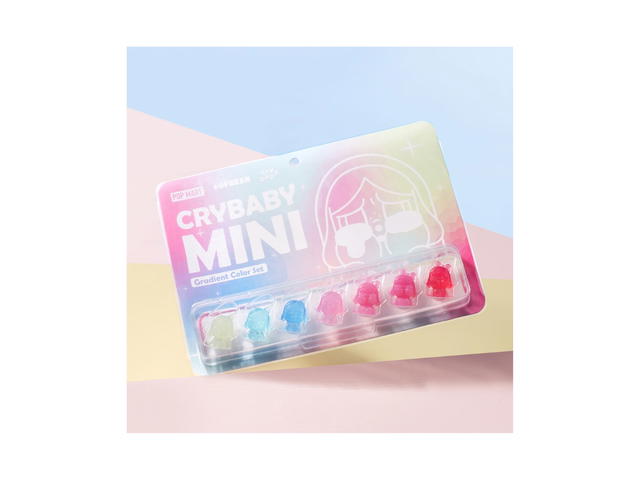 Pop Mart Pop Mart POP BEAN CRYBABY MINI FIGURE Gradient Color Set - view 4