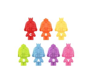Buy Pop Mart POP BEAN CRYBABY MINI FIGURE Rainbow Set at Sasom – Authentic and Ready to Ship