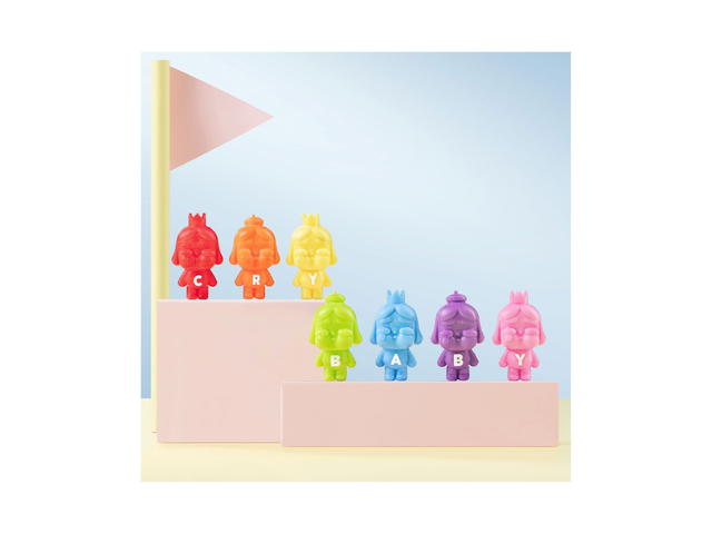 Pop Mart Pop Mart POP BEAN CRYBABY MINI FIGURE Rainbow Set - view 2