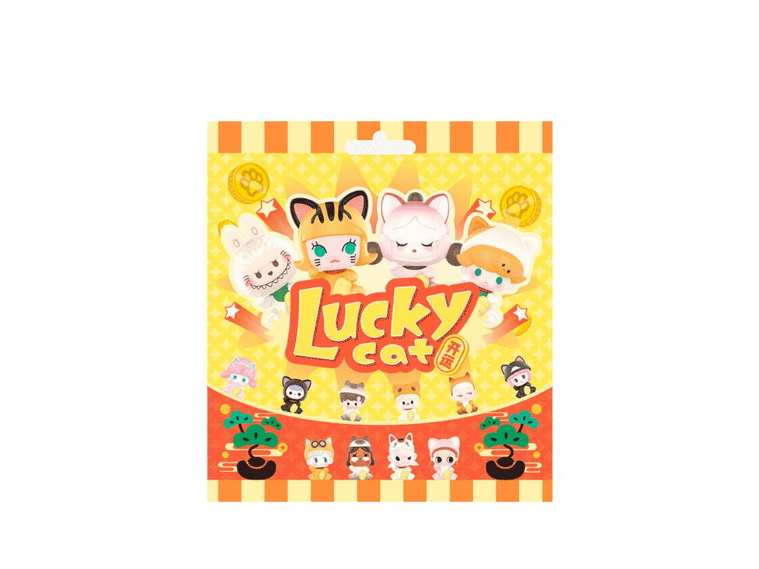Pop Mart Pop Mart POP BEAN Lucky Cat Series Single Box