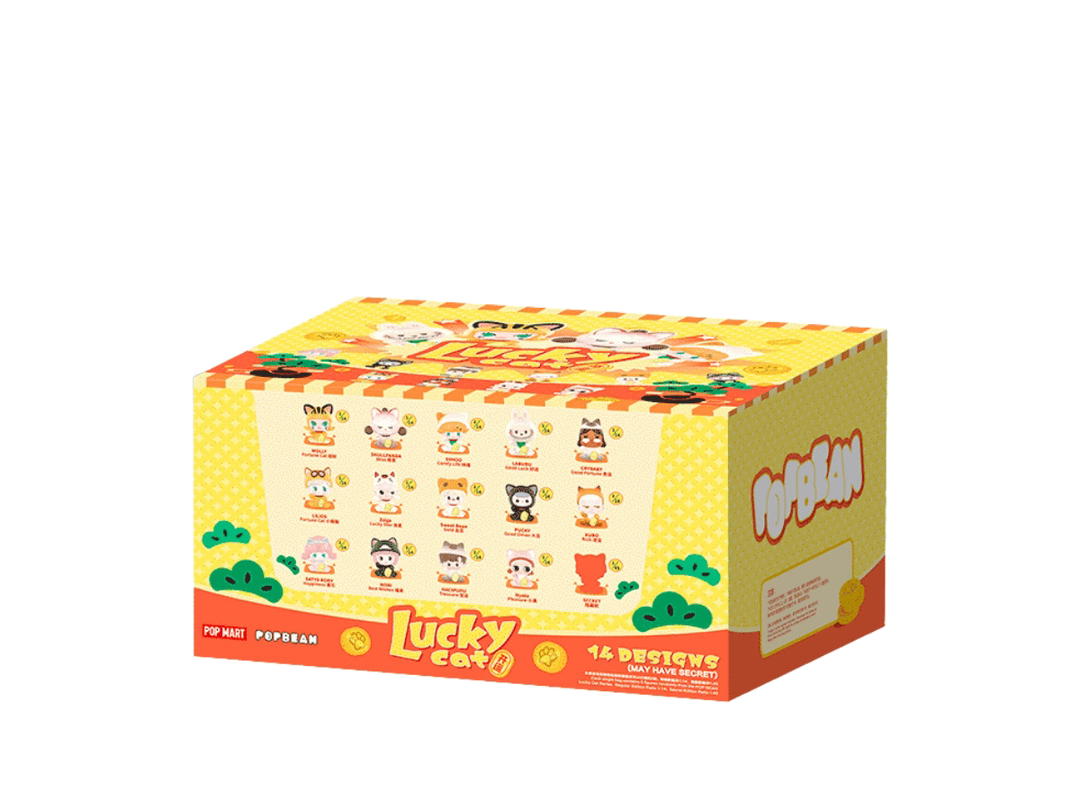 Pop Mart Pop Mart POP BEAN Lucky Cat Series Whole set