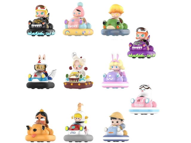 Pop Mart Pop Mart Pop Car Bumper Car Series Whole Set - view 1