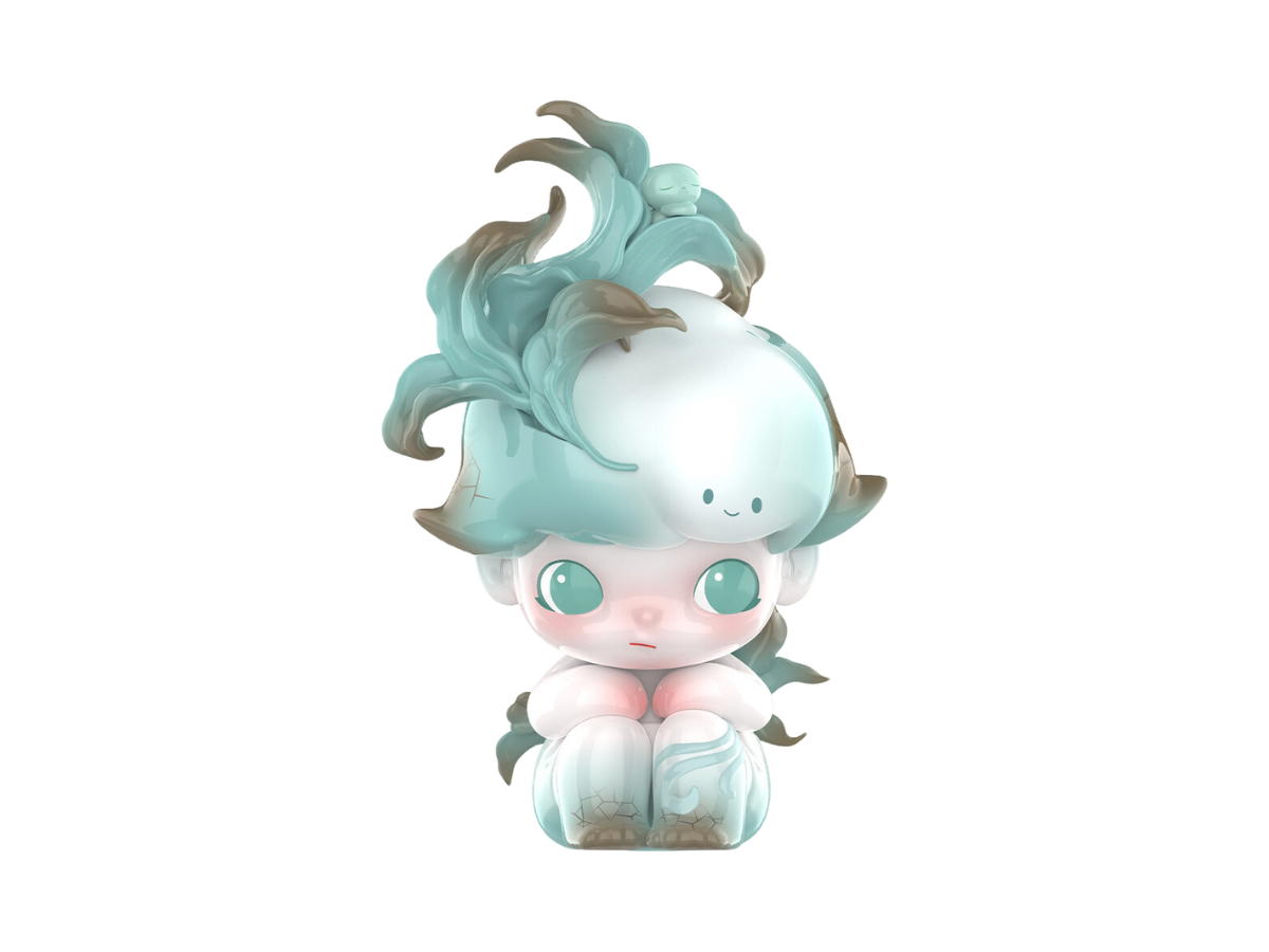Pop Mart (เช็คการ์ด) Pop Mart Porcelain Blossoms (DIMOO Stories in the Cup Series Figures)