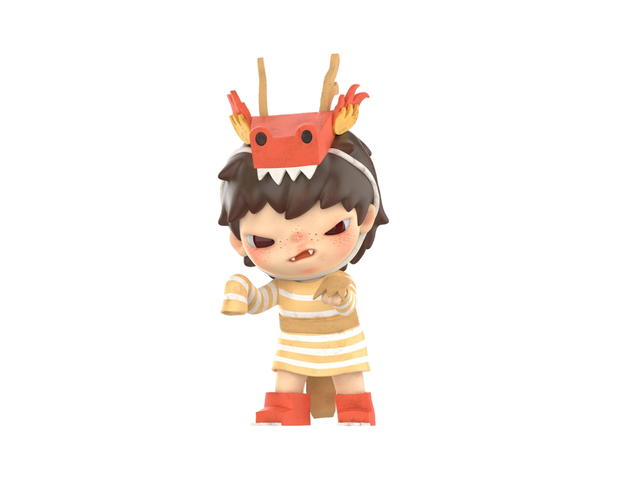 Pop Mart (เช็คการ์ด) Pop Mart Prankster Loong (Loong Presents the Treasure Series Figures Regular Version) - view 1