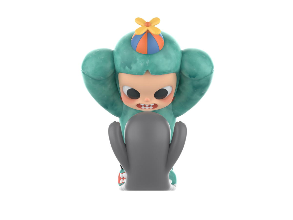 Pop Mart (เช็คการ์ด) Pop Mart Pretending to Be Bad (Zsiga We All Are Kids Series Figures)