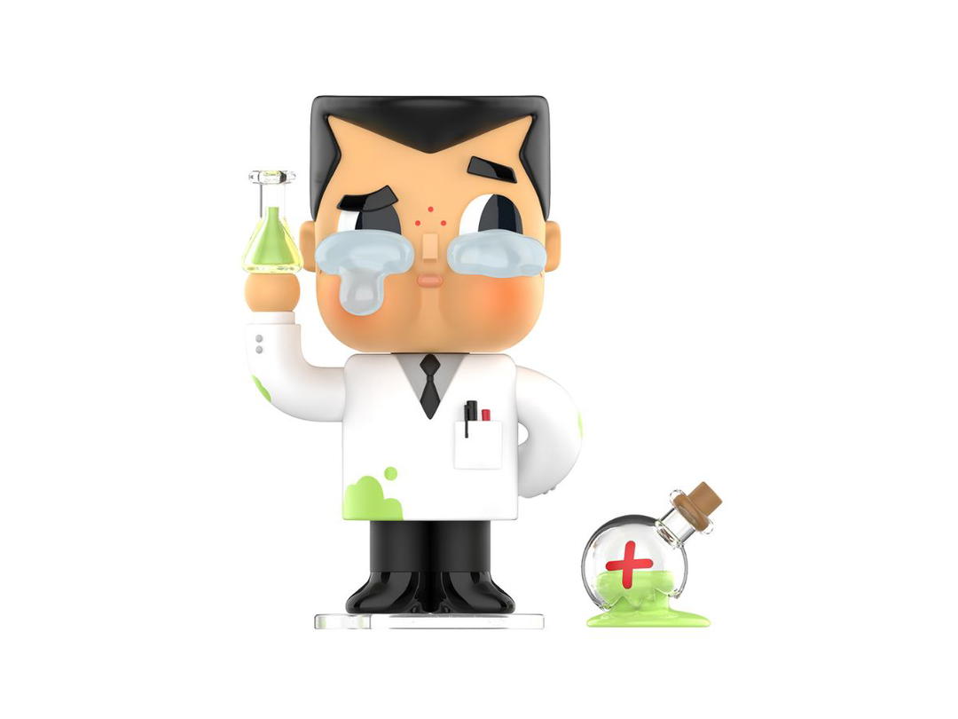 Pop Mart (เช็คการ์ด) Pop Mart Professor Utoniun (Crybaby X Powerpuff Girls Series Figures)