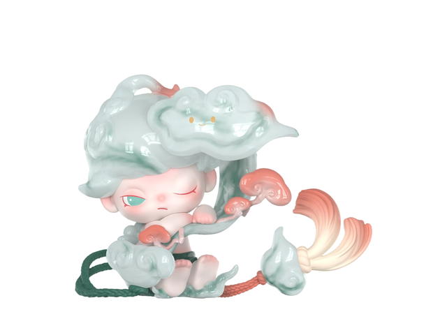 Pop Mart (เช็คการ์ด) Pop Mart Propitious Jades (DIMOO Stories in the Cup Series Figures) - view 1
