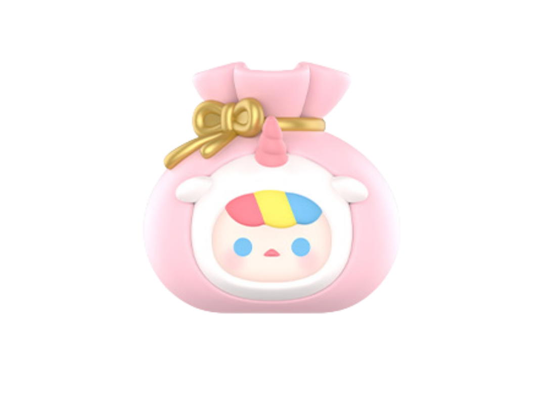 Pop Mart (เช็คการ์ด) Pop Mart PUCKY (Pop Bean Fortune Bag Series)