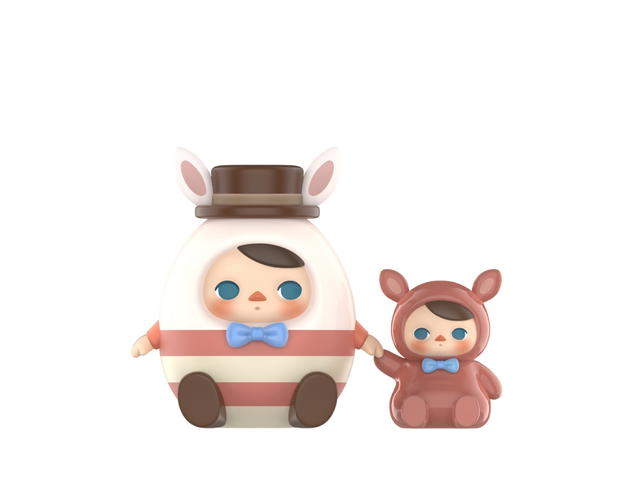 Pop Mart (เช็คการ์ด) Pop Mart PUCKY Egg Bunny Fingure - view 1