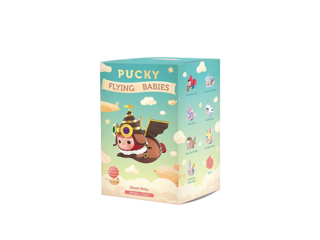 Pop Mart Pop Mart Pucky Flying Babies Series Single Box