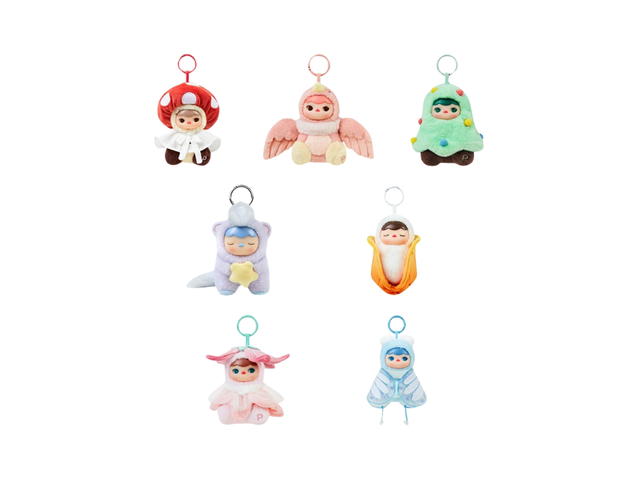 Pop Mart Pop Mart Pucky Forest Party Series-Vinyl Plush Pendant Blind Box Single Box - view 2