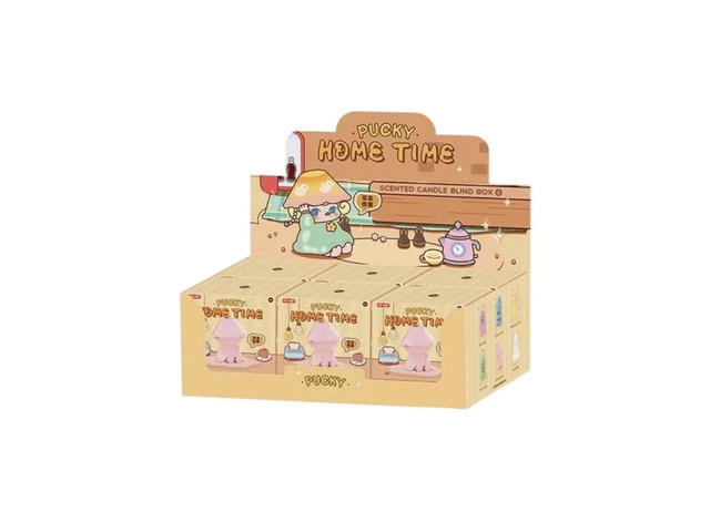 Pop Mart Pop Mart Pucky Home Time Series Scented Candle Blind Box Whole Set - view 2