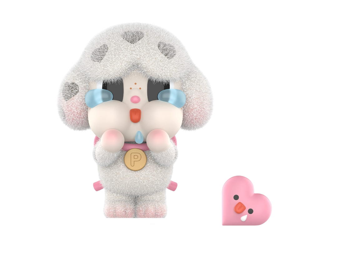 Pop Mart (เช็คการ์ด) Pop Mart Puppy Love (Crybaby Crying For Love Series Figures)
