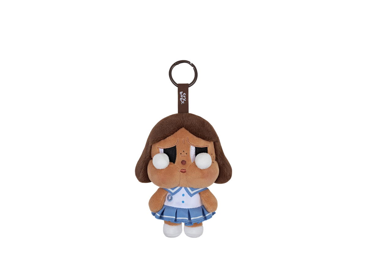 Pop Mart (เช็คการ์ด) Pop Mart Purplish Blue (Crybaby Sunset Concert Series-Plush Pendant Blind Box)