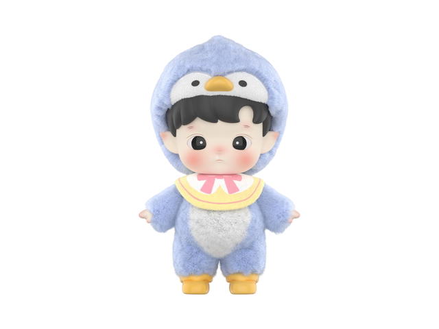 Pop Mart (เช็คการ์ด) Pop Mart Quirky Penguin (HACIPUPU Snuggle With You Series Figures) - view 1