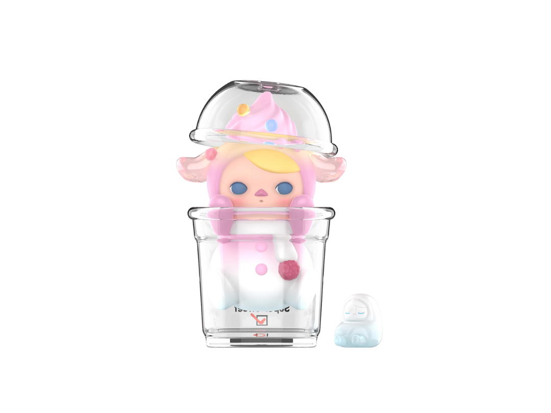 Pop Mart (เช็คการ์ด) Pop Mart Rainbow Slushie (Pucky Rabbit Cafe Series)