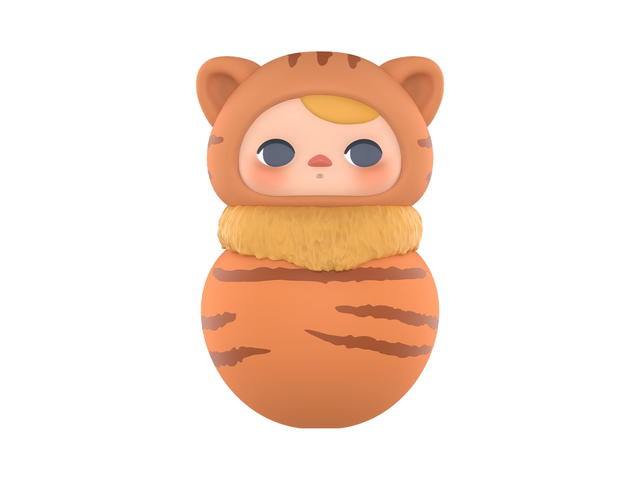 Pop Mart (เช็คการ์ด) Pop Mart Red Tabby (Pucky Roly-Poly Kitty Series Figures) - view 1