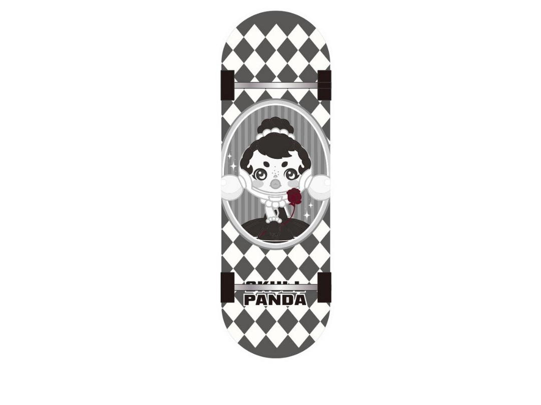 Pop Mart (เช็คการ์ด) Pop Mart Rising Star (SKULLPANDA Action! Cut! Finger Skateboard Badge)