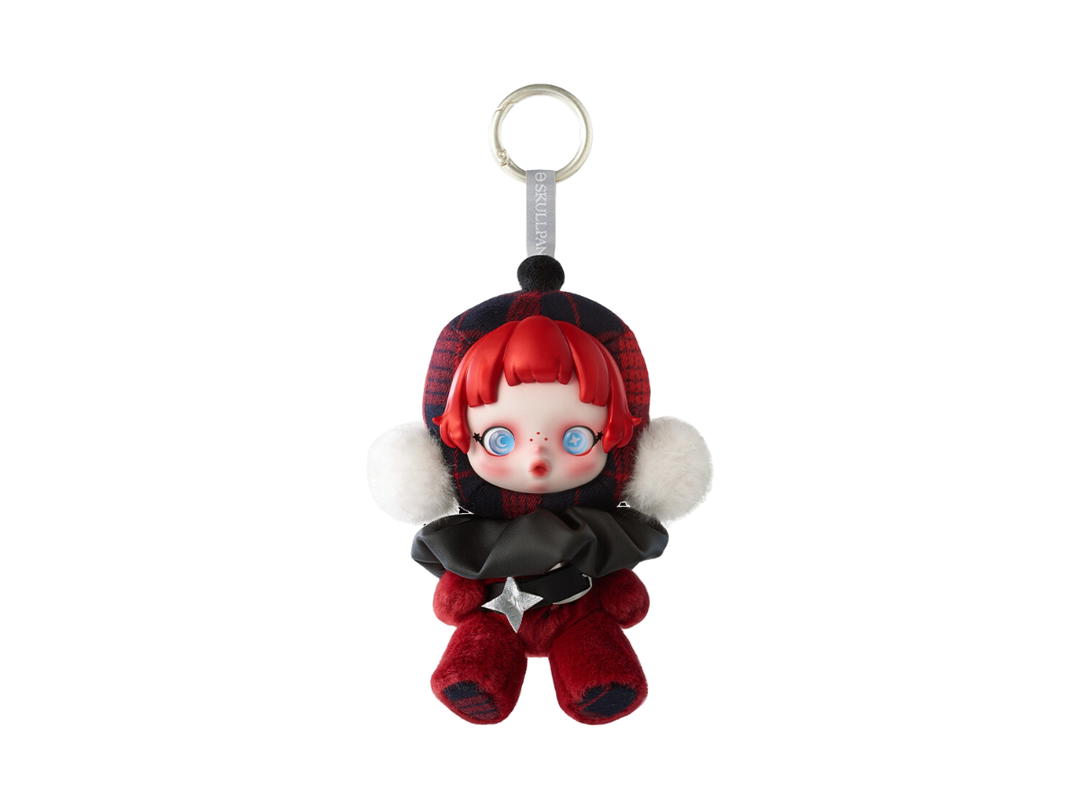 Pop Mart (เช็คการ์ด) Pop Mart Rock On (SKULLPANDA Winter Symphony Series Plush)