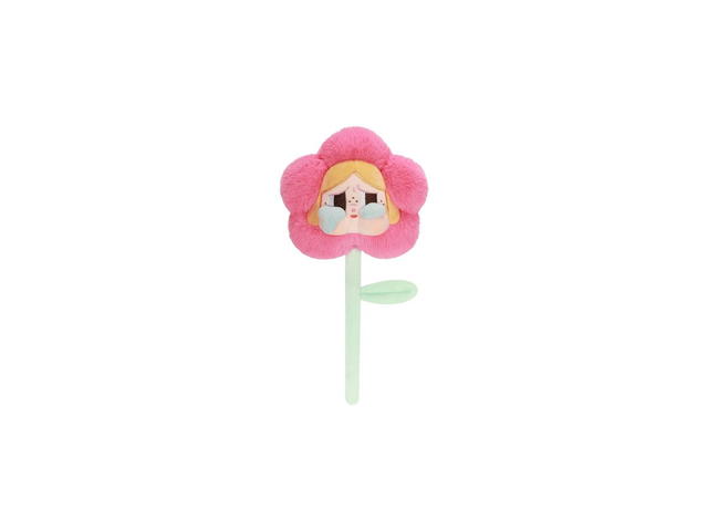 Pop Mart (เช็คการ์ด) Pop Mart Rouge Pink (CRYBABY Sad Club Series-Plush Flower Blind Box) - view 1