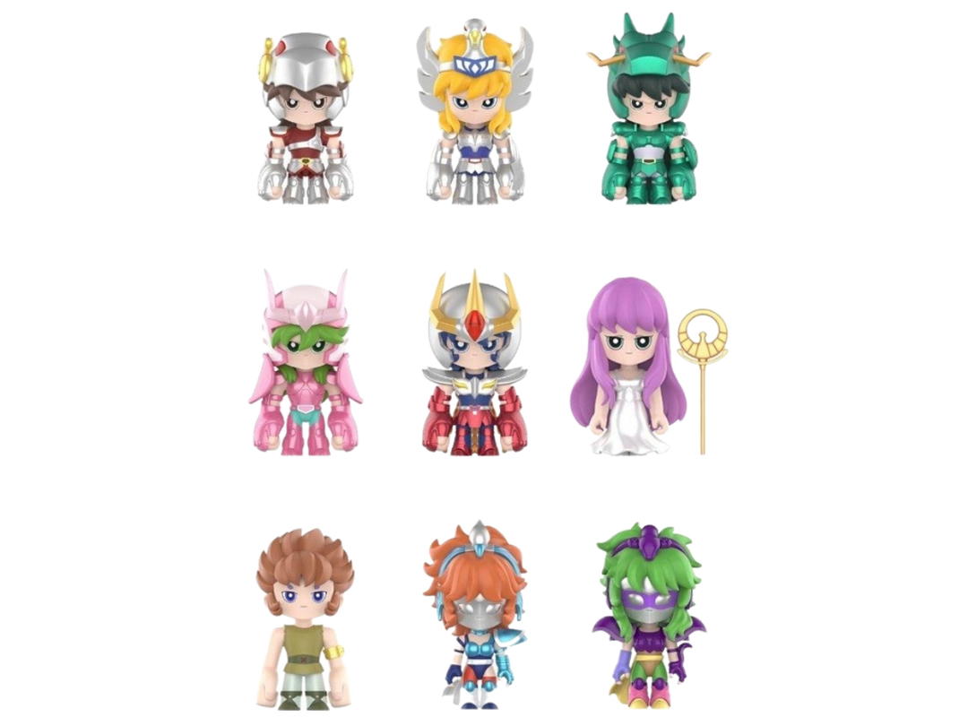 Pop Mart Pop Mart Saint Seiya Knights Of The Zodiac Series Blind Box Figure Whole Set