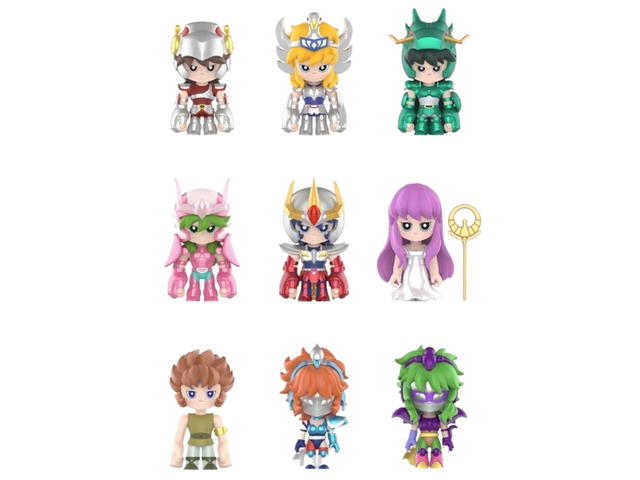 Pop Mart Pop Mart Saint Seiya Knights Of The Zodiac Series Blind Box Figure Whole Set - view 1