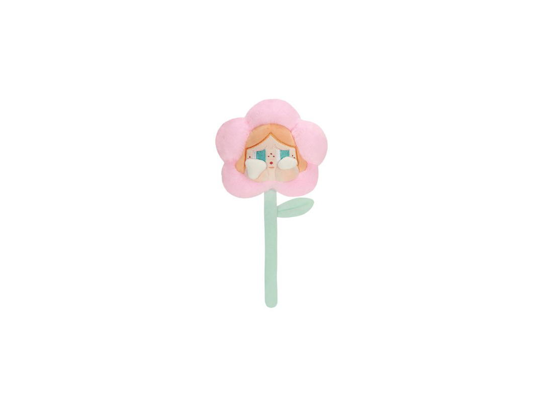 Pop Mart (เช็คการ์ด) Pop Mart Sakura Pink (CRYBABY Sad Club Series-Plush Flower Blind Box)